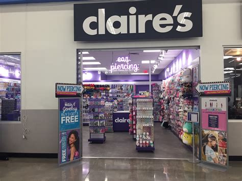 claires mear me|claire's in walmart near me.